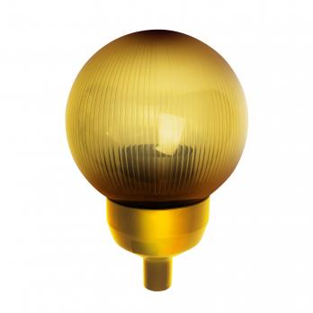 UFP-P150-N60 BRONZE-GOLD Основание с переходником на трубу D20мм и с бронзовым плафоном D150мм. для изготовления ростовых цветов. Золотой. ТМ Uniel