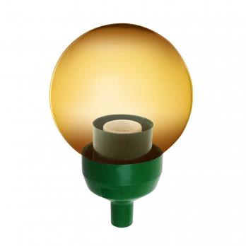 UFP-R150-N60 BRONZE-GREEN Основание с переходником на трубу D20мм и с бронзовым плафоном D150мм. для изготовления ростовых цветов. Зеленый. ТМ Uniel
