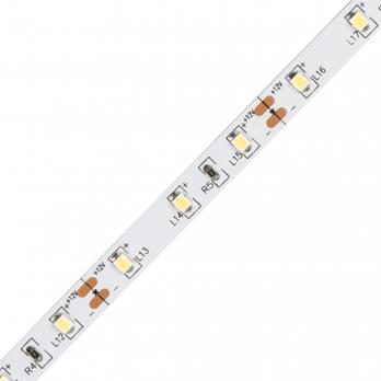 ULS-Q320 2835-60LED-m-8mm-IP20-DC12V-4.8W-m-5M-6500K Гибкая светодиодная лента на самоклеящейся основе. Катушка 5 м. в герметичной упаковке. Дневной свет6500K. ТМ Volpe.