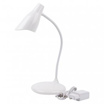 TLD-559 Ivory-LED-280Lm-5000K-Dimmer Светильник настольный. 3W. Сенсорный выключатель. Белый. ТМ Uniel