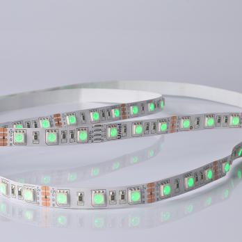 ULS-M25-5050-60LED-m-10mm-IP20-DC12V-14.4W-m-5M-RGB PROFI Гибкая светодиодная лента на самоклеящейся основе. Катушка 5м. в герметичной упаковке. RGB. ТМ Uniel.