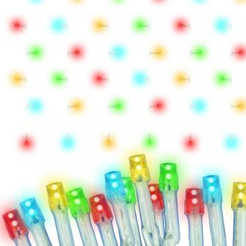 USL-S-132-PT1515 MULTICOLOR CURTAIN Садовый занавес на солнечной батарее. 192 светодиода. Разноцветный свет . 1xАА Ni-Mh аккумулятор в-к. IP44. TM Uniel.