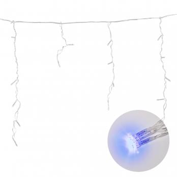 ULD-B1805-048-DTA BLUE IP20 Бахрома светодиодная. 1.8м. 48 светодиодов. Синий свет. Провод прозрачный. ТМ Uniel