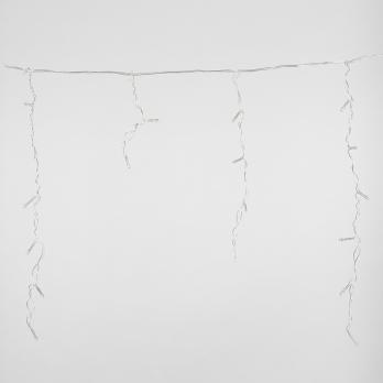 ULD-B1805-048-DTA BLUE IP20 Бахрома светодиодная. 1.8м. 48 светодиодов. Синий свет. Провод прозрачный. ТМ Uniel