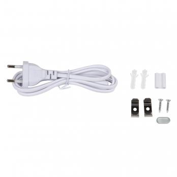 ULI-Q150 14W-4000K IP40 WHITE Светильник линейный светодиодный аналог Т5. 220В. с выключателем. Кабель и крепление в-к. Белый свет 4000K. Корпус белый. TM Volpe