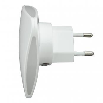 DTL-320 Треугольник-White-Sensor Светильник-ночник. С фотосенсором день-ночь. Белый. ТМ Uniel