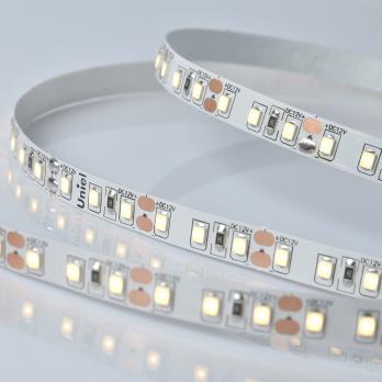 ULS-M13-2835-120LED-m-8mm-IP20-DC12V-9.6W-m-5M-3000K PROFI Гибкая светодиодная лента на самоклеящейся основе. Катушка 5м. в герметичной упаковке. Теплый белый свет3000К. ТМ Uniel.