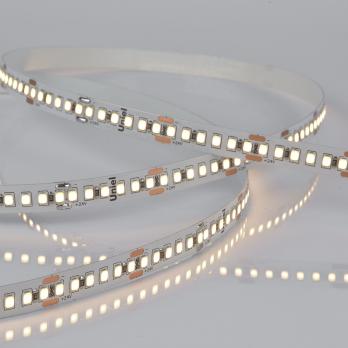 ULS-2835-180LED-m-10mm-IP20-DC24V-17W-m-5M-3000K Гибкая светодиодная лента на самоклеящейся основе. Катушка 5м. в герметичной упаковке. Теплый белый свет3000К. ТМ Uniel
