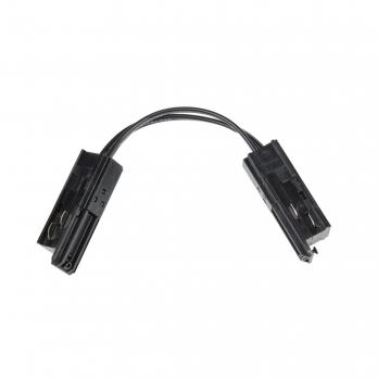 UBX-MM21-35 BLACK Коннектор для магнитных шинопроводов.35мм. Угловой. Внутренний. Черный. ТМ Uniel