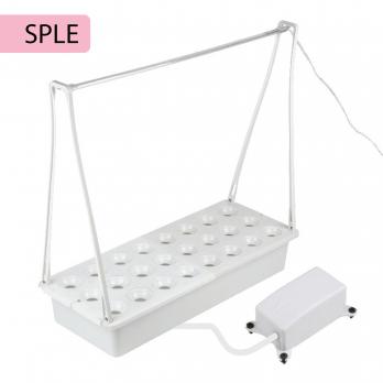 ULT-P44N-10W-SPLE IP65 AQUA WHITE Набор для гидропоники Минисад AQUA. светильник для растений светодиодный с подставкой и компрессором. Спектр для фотосинтеза. Белый. TM ФитоЛето