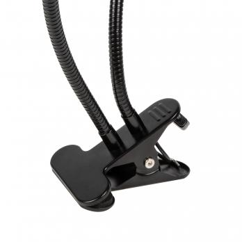 ULT-P37-24W-SPFB-TM-60 IP40 BLACK TWIN Светильник для растений светодиодный с таймером. на прищепке. Спектр для фотосинтеза. TM Uniel