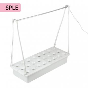 ULT-P44N-10W-SPLE IP65 AQUA SIMPLE WHITE Набор для гидропоники Минисад AQUA SIMPLE. светильник для растений светодиодный с подставкой. Спектр для фотосинтеза. Белый. TM ФитоЛето