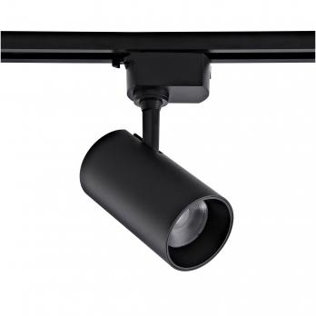 ULB-Q230 18W-4000К BLACK Светильник-прожектор светодиодный трековый. 1500 Лм. Белый свет 4000К. Корпус черный. ТМ Volpe