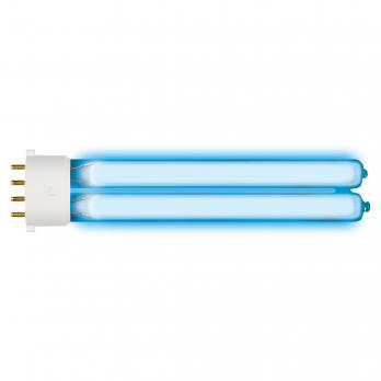 ESL-PL-9-UVCB-2G7-CL Лампа люминесцентная ультрафиолетовая бактерицидная. Спектр UVC 254нм. Картон. ТМ Uniel