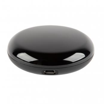 ULC-A700 18M-WF BLACK Умный ИК-пульт Wi-Fi. универсальный. micro-USB 5V в-к. 18м. Черный. Голосовое управление+приложение UnielSmart. TM Uniel