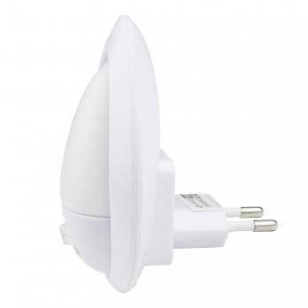 DTL-314 Огонек-White Светильник-ночник. Механический выключатель. Белый. ТМ Uniel