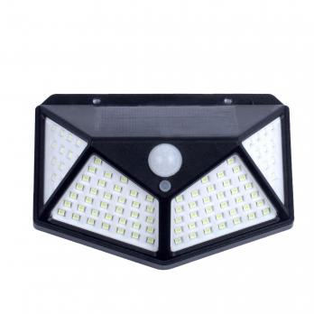 USL-F-167-PT100 SENSOR Садовый светильник на солнечной батарее. с датчиком движения. 100 светодиодов. Белый свет. 1x18650 Li-Io аккумулятор в-к. IP44. TM Uniel