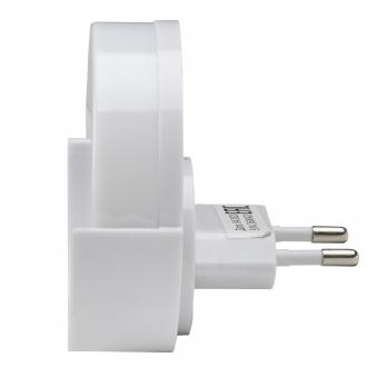 DTL-316 Круг-White-Sensor Светильник-ночник. С фотосенсором день-ночь. Белый. ТМ Uniel