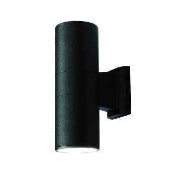 ULU-S22B-2x3W-4000K IP65 BLACK Светильник светодиодный уличный. Архитектурный накладной. Белый свет 4000K. Корпус черный. TM Uniel.