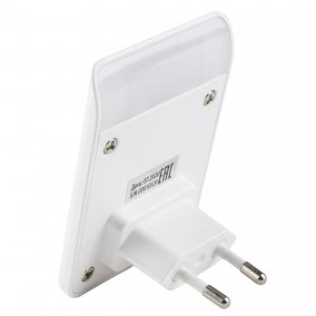 DTL-320 Прямоугольник-White-Sensor Светильник-ночник. С фотосенсором день-ночь. Белый. ТМ Uniel