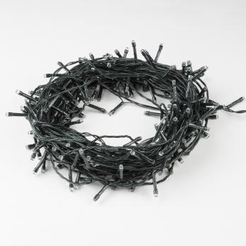 ULD-S2000-200-DGA PINK IP20 Гирлянда светодиодная. 20м. 200 светодиодов. Розовый свет. Провод зеленый. ТМ Uniel