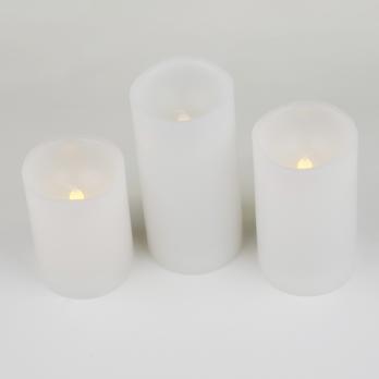 ULD-F050 WARM WHITE CANDLE SET3 Фигура светодиодная Свеча на батарейках 2АА не в-к. в составе набора из 3 штук. 1 светодиод. Теплый белый свет. TM Uniel