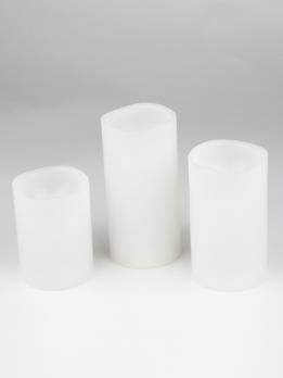 ULD-F050 WARM WHITE CANDLE SET3 Фигура светодиодная Свеча на батарейках 2АА не в-к. в составе набора из 3 штук. 1 светодиод. Теплый белый свет. TM Uniel