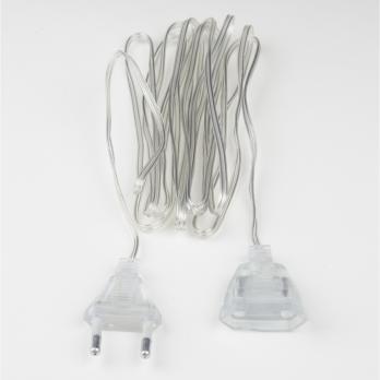 UCX-Y25-10W-200 CLEAR Удлинитель для подключения гирлянд. 2м. 10 Вт. Тип Y25. Прозрачный. ТМ Uniel