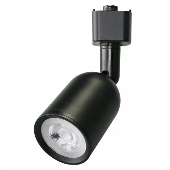ULB-Q292 8W-4000K BLACK Светильник-прожектор светодиодный трековый. 600 Лм. Белый свет 4000K. Корпус черный. ТМ Volpe