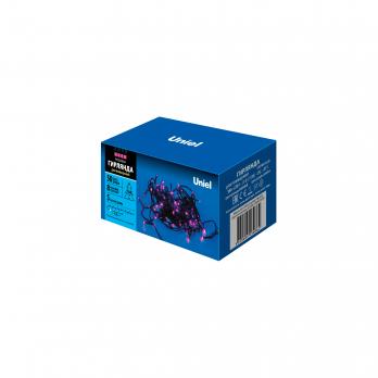 ULD-S0500-050-DGA PINK IP20 Гирлянда светодиодная. 5м. 50 светодиодов. Розовый свет. Провод зеленый. ТМ Uniel