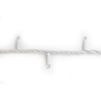 ULD-S1000-120-DWA MULTI IP67 Гирлянда светодиодная с контроллером. 120 светодиодов. 10 м. разноцветная. IP67. провод белый
