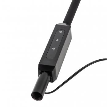 ULM-T619 10W-3000-6500K-DIM BLACK Торшер напольный светодиодный. 10W. с регулировкой наклона. Сенсорный выключатель. Диммер. Черный. ТМ Uniel