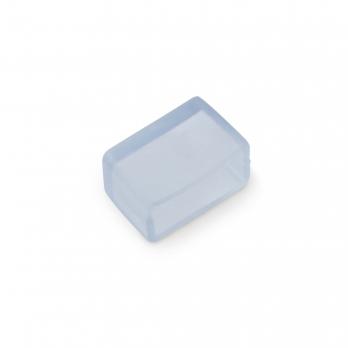 UCW-Q220 K12 CLEAR 025 POLYBAG Изолирующий зажим заглушка для светодиодной ленты 5050. 12-14 мм. цвет прозрачный. 25 штук в пакете