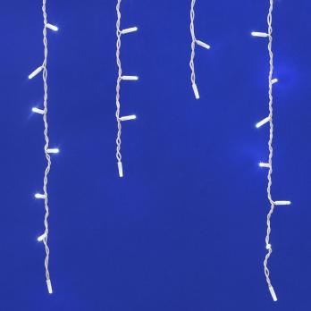 ULD-B3010-200-SWK WHITE IP67 Бахрома светодиодная со статическим свечением. 3м. Соединяемая. 200 светодиодов. Белый свет. Провод белый. TM Uniel.