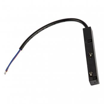 UBX-MM01-35 BLACK Ввод питания для магнитных шинопроводов.35мм. Прямой. Внутренний. Черный. ТМ Uniel