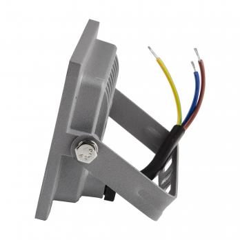 ULF-Q516 10W-RED IP65 220-240В GREY Прожектор светодиодный. Красный свет. Корпус серый. TM Volpe