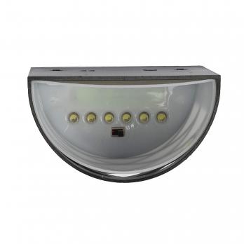 USL-F-155-PM110 BRUSSEL Cветильник настенный на солнечной батарее. 6 светодиодов. Белый свет. 1xАА Ni-Mh аккумулятор в-к. IP44. TM Uniel