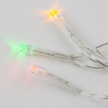 ULD-S0150-010-STB-2AA MULTI IP20 Гирлянда светодиодная на батарейках 2AA не в-к. 1.5м. 10 светодиодов. Разноцветный свет. Провод прозрачный. TM Uniel