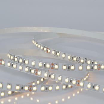 ULS-2835-120LED-m-8mm-IP20-DC24V-9.6W-m-5M-3000K Гибкая светодиодная лента на самоклеящейся основе. Катушка 5 м. в герметичной упаковке. Белый свет 3000K. ТМ Uniel.