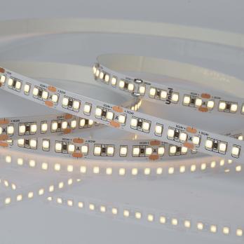 ULS-2835-168LED-m-10mm-IP20-DC24V-14W-m-5M-3000K Гибкая светодиодная лента на самоклеящейся основе. Катушка 5 м. в герметичной упаковке. Белый свет 3000K. ТМ Uniel.