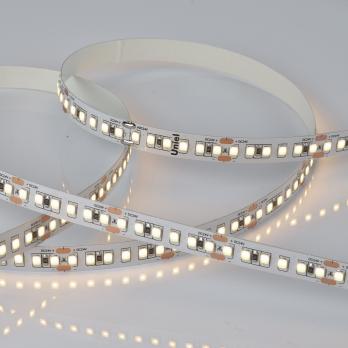 ULS-2835-168LED-m-10mm-IP20-DC24V-14W-m-5M-3000K Гибкая светодиодная лента на самоклеящейся основе. Катушка 5 м. в герметичной упаковке. Белый свет 3000K. ТМ Uniel.