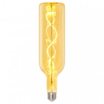 LED-SF21-5W-SOHO-E27-CW GOLDEN GLS77GO Лампа светодиодная SOHO. Золотистая колба. Спиральный филамент. Картон. ТМ Uniel