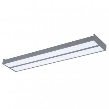 ULO-K15A 2x16W-4000K-L100 IP44 LIGHT GREY Светильник линейный светодиодный подвесной. Белый свет 4000К. Алюминий. Цвет светло-серый. TM Uniel