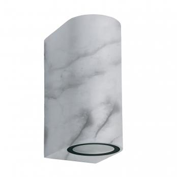 UUL-P52A 2х6W-GU10 IP65 MARBLE Светильник уличный. под две лампы GU10. Архитектурный накладной. Цвет корпуса мрамор. TM Uniel