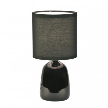 UML-B305 E14 BLACK Светильник настольный декоративный под лампу Е14. 40W. Механический выключатель. Черный. ТМ Uniel