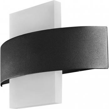 ULU-S32A-8W-4000K IP65 BLACK Светильник светодиодный уличный. Архитектурный накладной. Белый свет 4000K. Корпус черный. TM Uniel