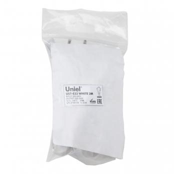 UST-E33 WHITE 2M Таймер с вилкой и разъемом L.N.G для фито светильника. 220В. 150Вт. Провод 2 метра. ТМ Uniel