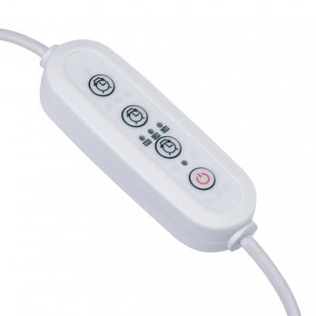 UST-E33 WHITE 2M Таймер с вилкой и разъемом L.N.G для фито светильника. 220В. 150Вт. Провод 2 метра. ТМ Uniel