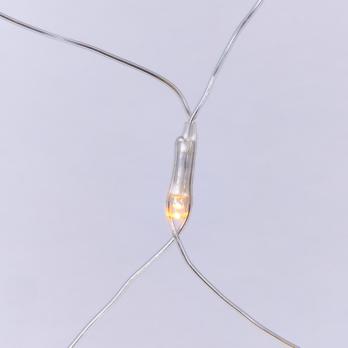 ULD-N2520-240-DTA YELLOW IP20 Сетка светодиодная с контроллером. 240 светодиодов. 2.5х2 м. желтая. IP20. провод прозрачный