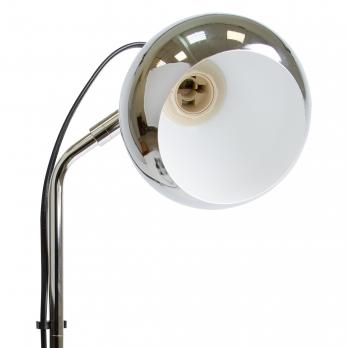 UML-B702 E14 SILVER Светильник настольный. 60W. Цоколь Е14. Механический выключатель. Серебристый. ТМ Uniel